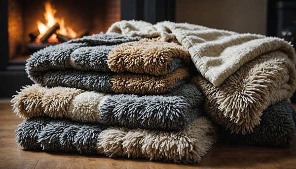 Les plaids pilou pilou : confort et style pour vos soirées